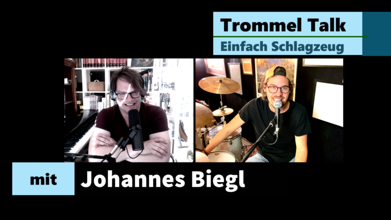 Trommel Talk mit Johannes Biegl