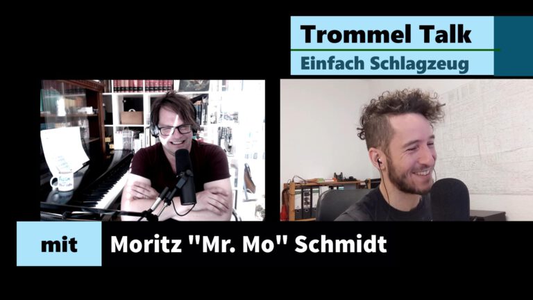 Trommel Talk mit Moritz Schmidt